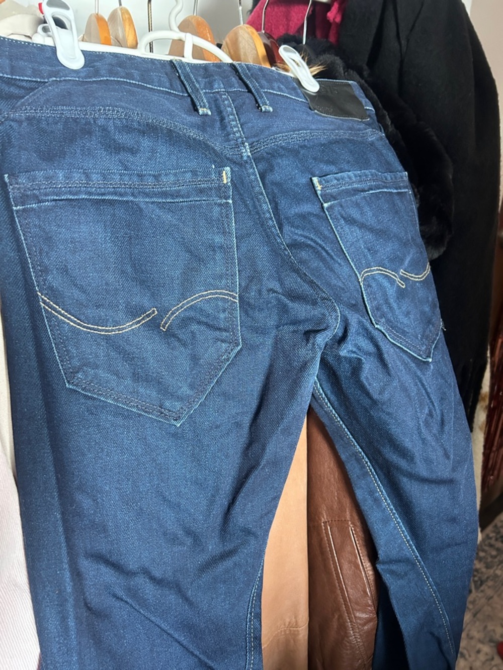 Men’s Jack & Jones Dark Blue Slim Denim Jeans